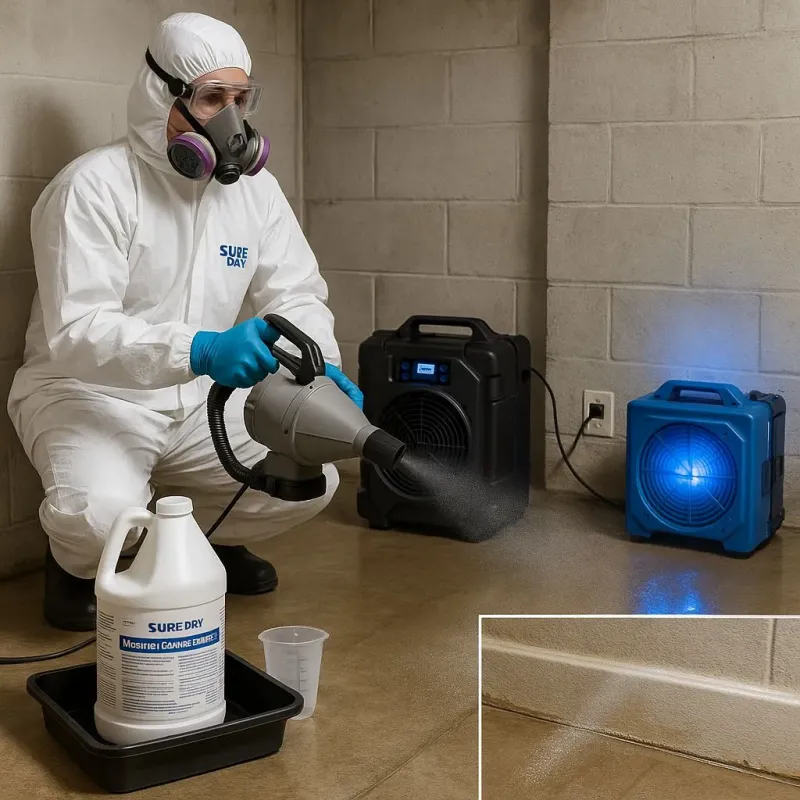 Sanitization and Odor Removal process in Rumney, NH