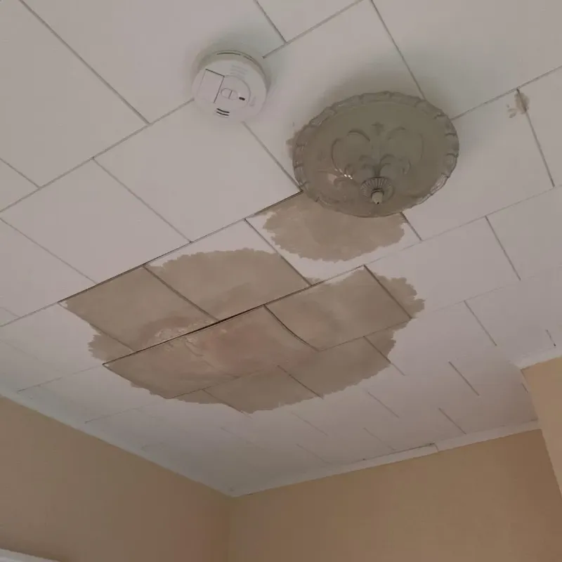 Ceiling Water Damage Repair in Rumney, NH